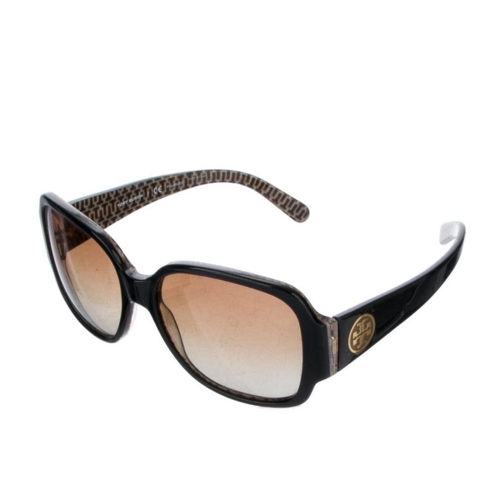 Tory Burch Square Black Sunglasses